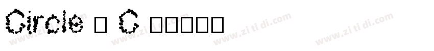 Circle ( C )字体转换